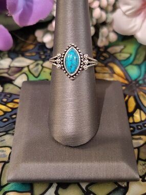 Turquoise Ring - Size 7 3/4